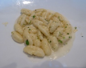 Homemade Gnocchi ai Quattro Formaggi