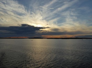 Abendstimmung in den Schären