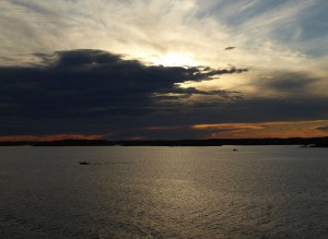 Abendstimmung in den Schären