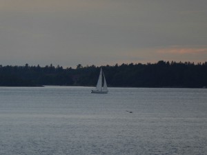Abendstimmung in den Schären