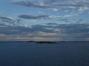Abendstimmung in den Schären