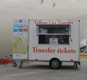 Verkauf der Shuttlebus Tickets