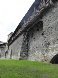 Stadtmauer mit Türmen
