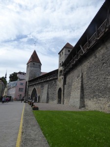 Stadtmauer mit Türmen