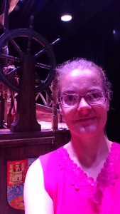 Backstage Tour - Selfie vom Schiff am Schiff