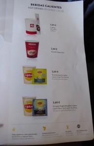 Auszug aus der Service Karte