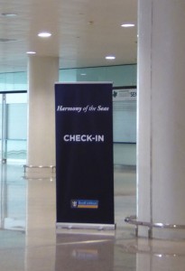 Check-in am Flughafen