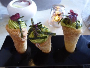 Crispy Crab Cones - Ice