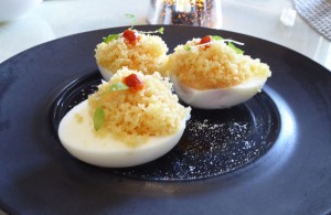 Buffalo Chicken Eggs - Fire