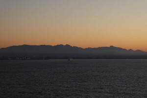 Sonnenaufgang über Mallorca