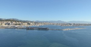 Palma de Mallorca mit leerem Hauptpier