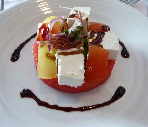 Tomato, Watermelon and Feta