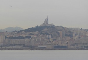 Marseille in der Ferne