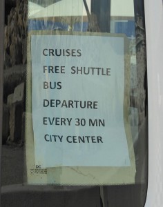 Free Shuttle, alle 30 Minuten