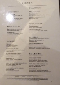 Abendessen Tag 3