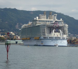 Harmony of the Seas in La Spezia