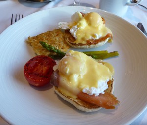 Salmon Eggs Benedict