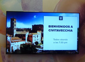Willkommen in Civitavecchia