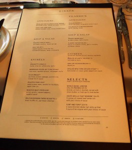 Abendessen Tag 4
