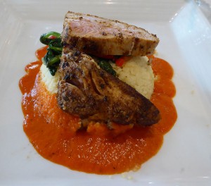 Moroccan Spiced Ahi Tuna Steak