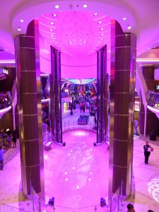 Blick auf die Royal Promenade