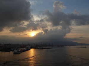 noch mehr Wolken vor dem Vesuv
