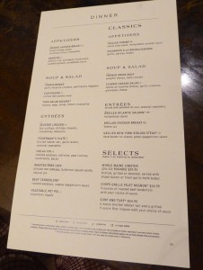 Abendessen Tag 6