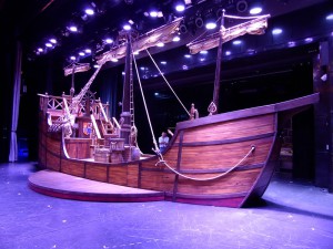 Backstage Tour - auf der Bühne