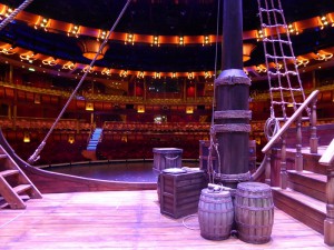 Backstage Tour - auf der Bühne