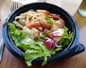 Asian Noodle Salad with Shrimps