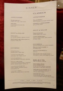 Abendessen Tag 7