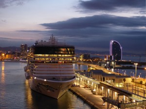 Norwegian Epic in Barcelona