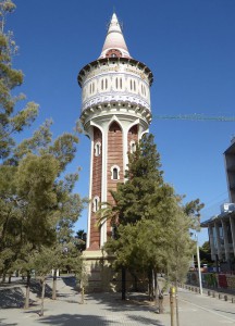 Parc de la Barceloneta - Torre de les Aigües