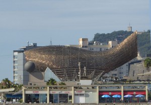 Blick zum Port Olimpic