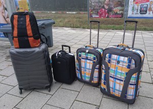 unser Gepäck