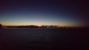 Morgenstimmung auf dem Weg nach Monaco