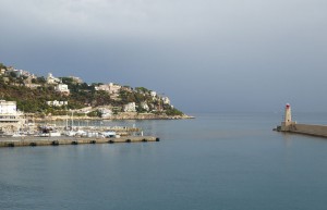 Hafenausfahrt von Nizza