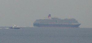 Queen Victoria in der Ferne
