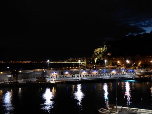 Nizza bei Nacht