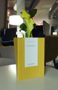 Cocktail-Karte im Gatsby´s
