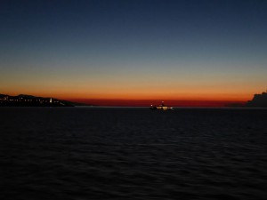 Morgenstimmung auf dem Weg nach Monaco