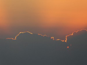 Sonnenaufgang bei Monaco
