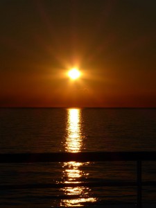 Sonnenaufgang bei Monaco