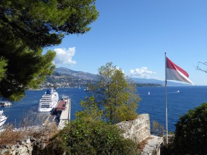 Abstieg über das Théatre du Fort Antoine