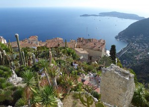 Aussicht vom Jardin d´Eze