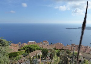 Aussicht vom Jardin d´Eze