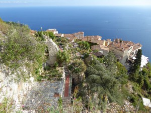 Aussicht vom Jardin d´Eze