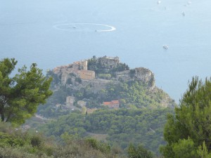 Blick auf Eze