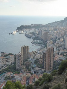 Blick auf Monaco