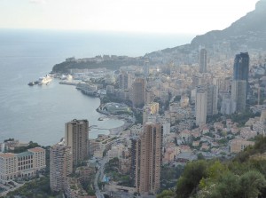 Blick auf Monaco